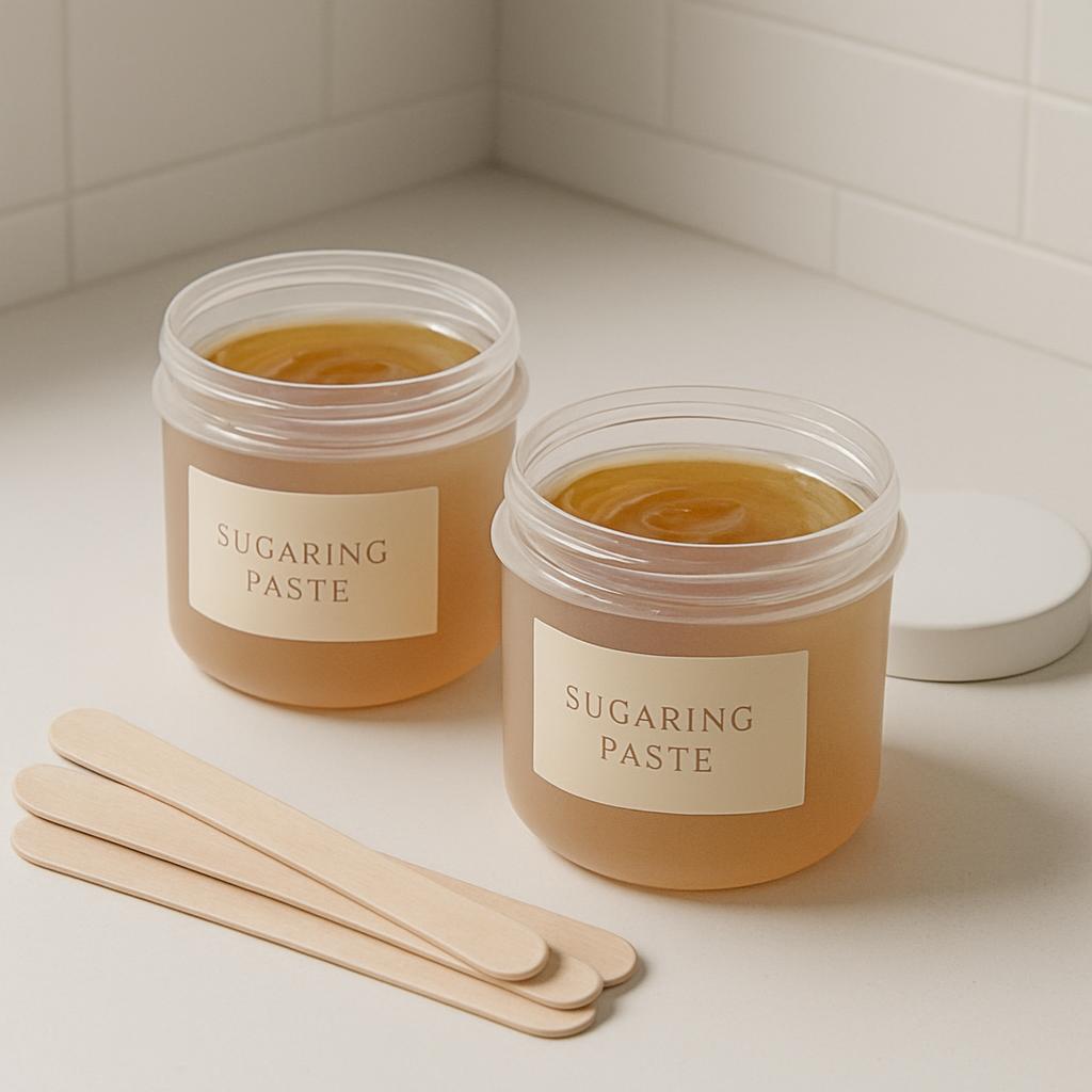 Seitenwachs: Verwendung von Seitenwachs zur Entfernung von Haaren aus der Haut.